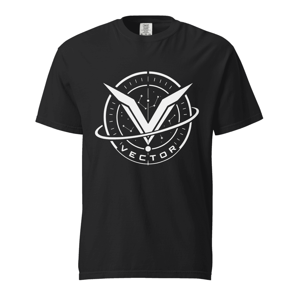 VECTOR Tee — black